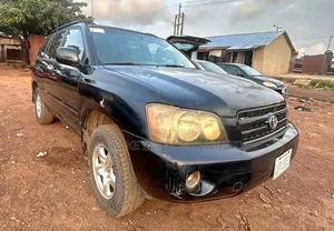 Toyota Highlander 2004 Black