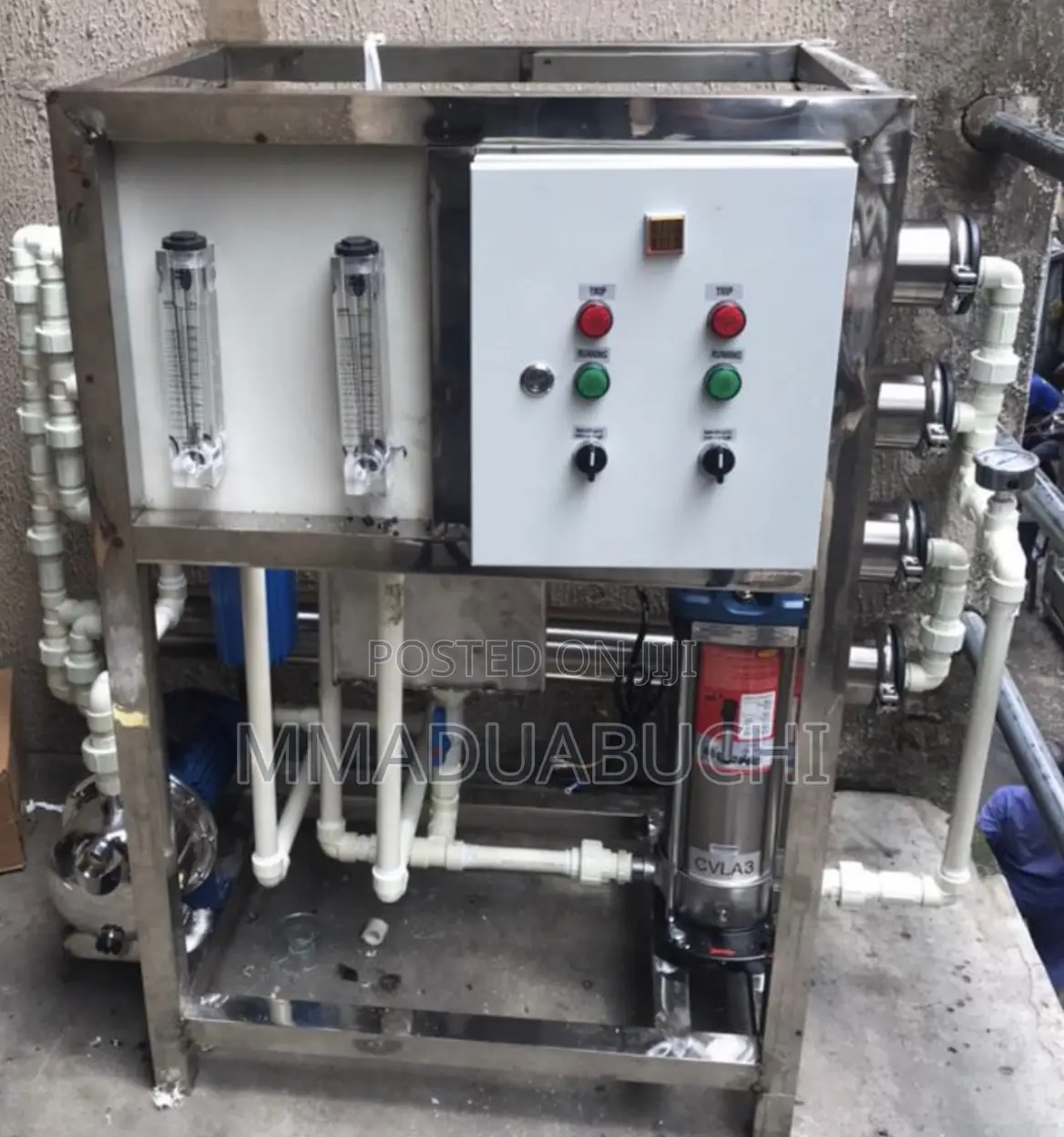 1500lph 6 Membrane Reverse Osmosis System