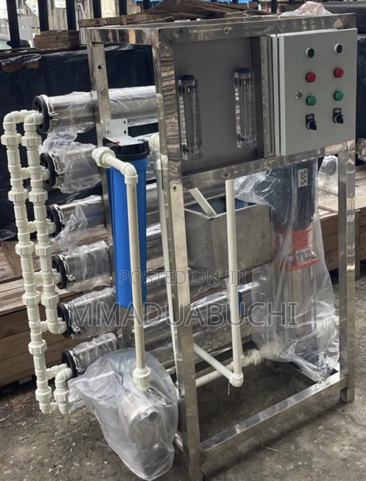 1500lph 6 Membrane Reverse Osmosis System