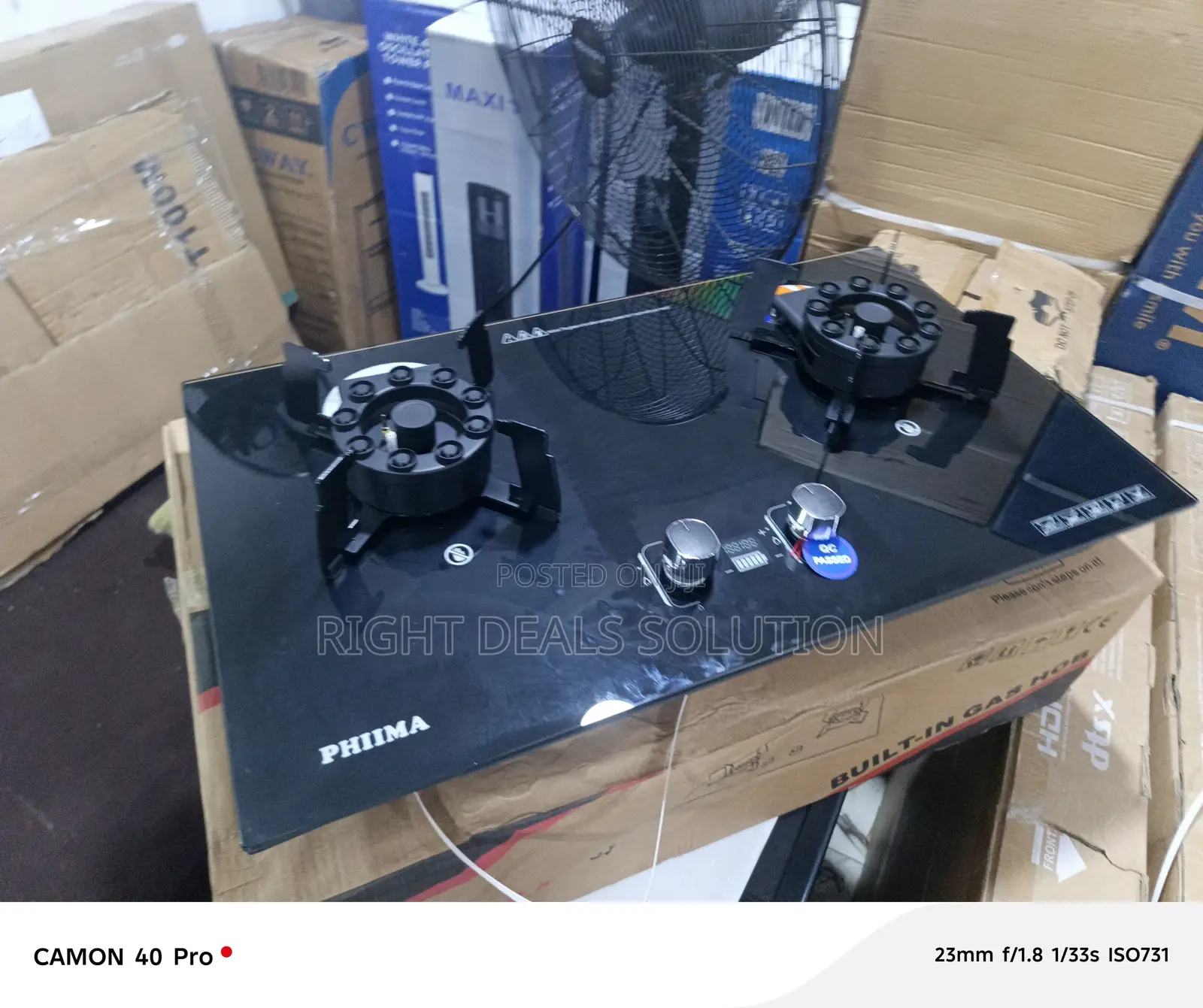 Phiima Kitchen Gas Hob