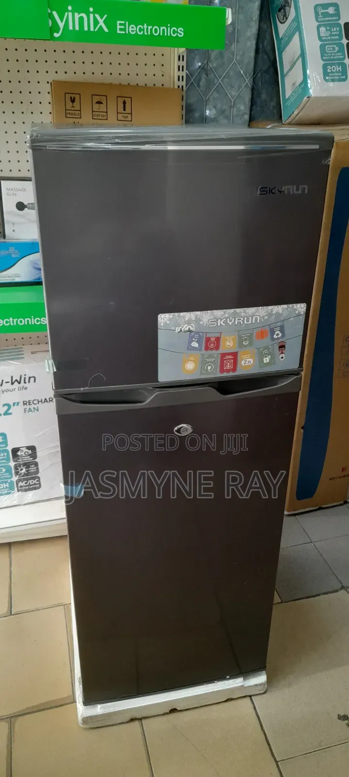 Skyrun 138 Litres Double Door Fridge