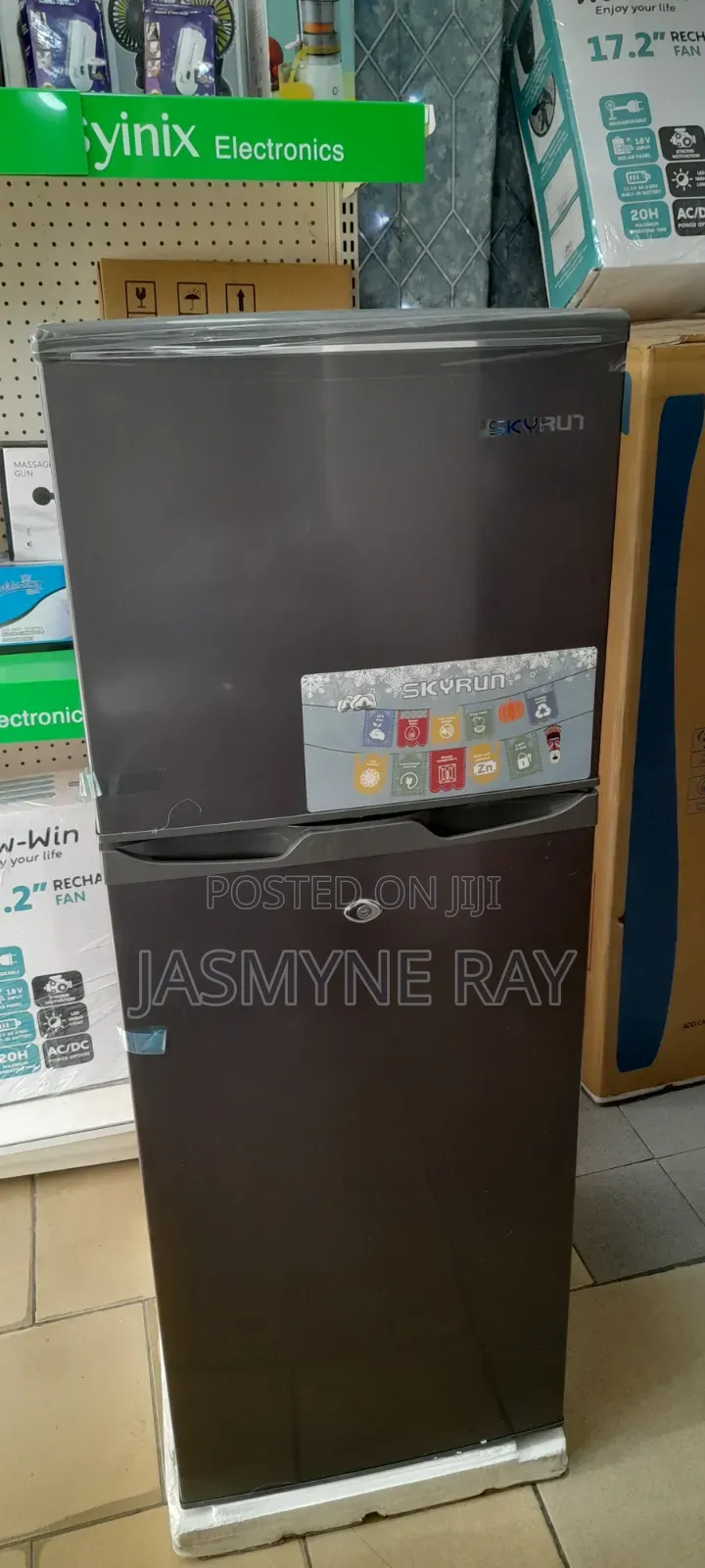 Skyrun 138 Litres Double Door Fridge