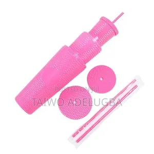 Pimples Cup and Straw