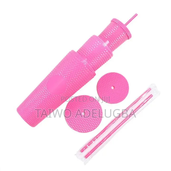 Pimples Cup and Straw