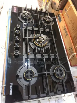 Quality Bosch Inbuilt Cabinet 5 Burners Auto Ignition Gas Cooker Hob.