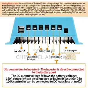 150a PWM MPPT Charger Controller