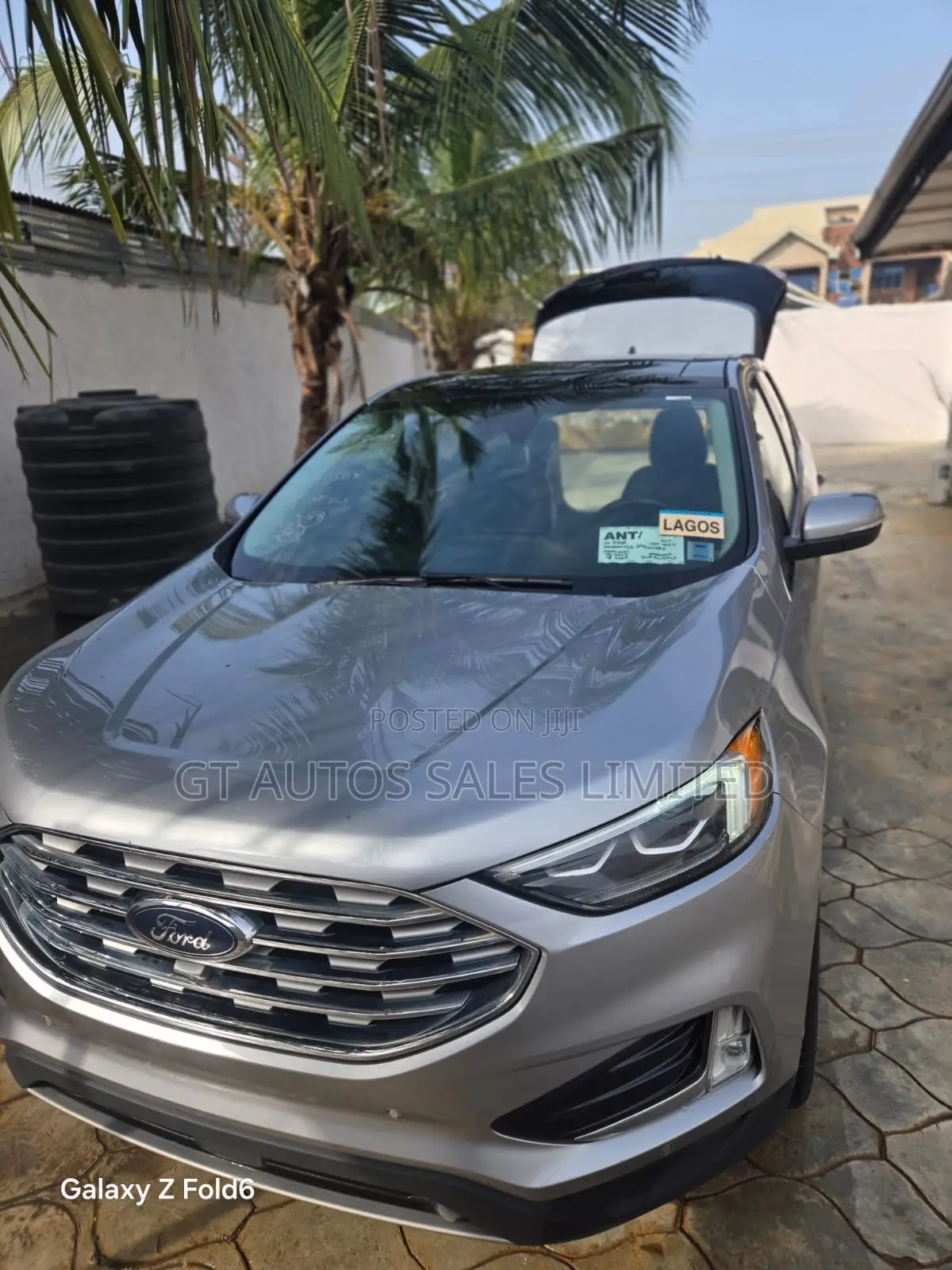 Ford Edge Titanium 2022 Gray