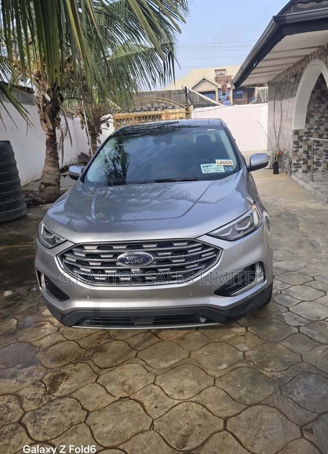 Ford Edge Titanium 2022 Gray