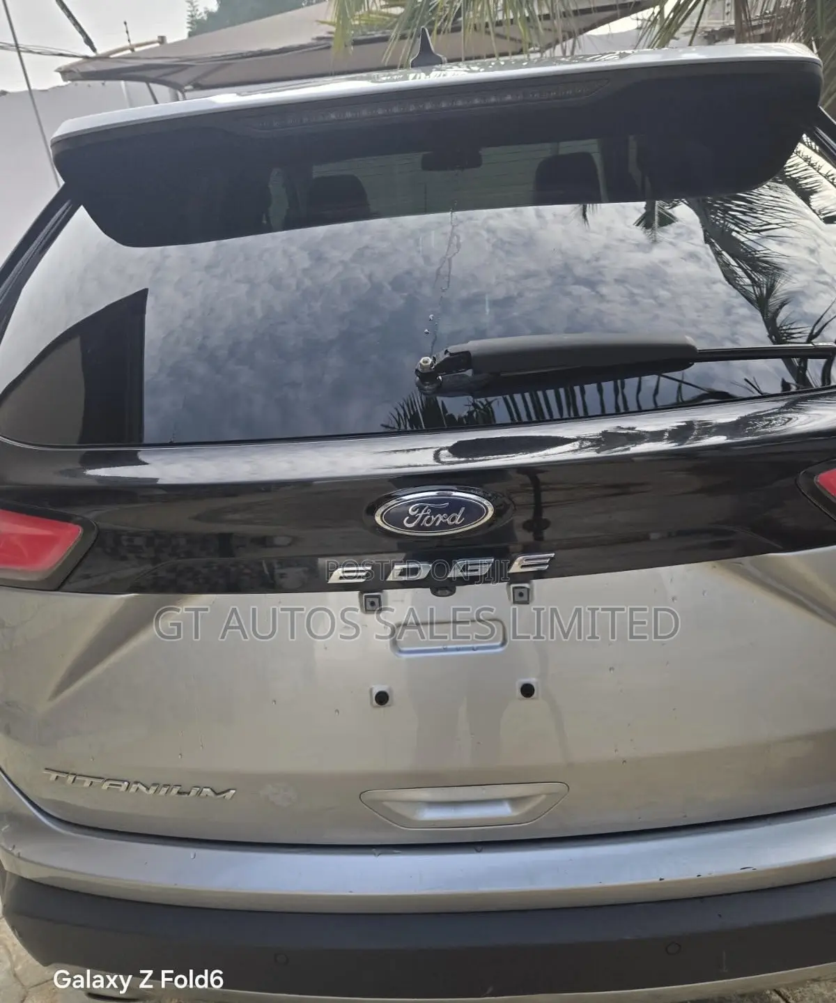 Ford Edge Titanium 2022 Gray