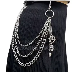 This Is a Trouser Chain and Skull Belt Buy at Affordable Proces