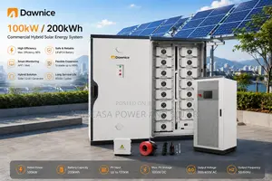 Dawnice 100kw / 200kwh Commercial Hybrid Solar Energy System
