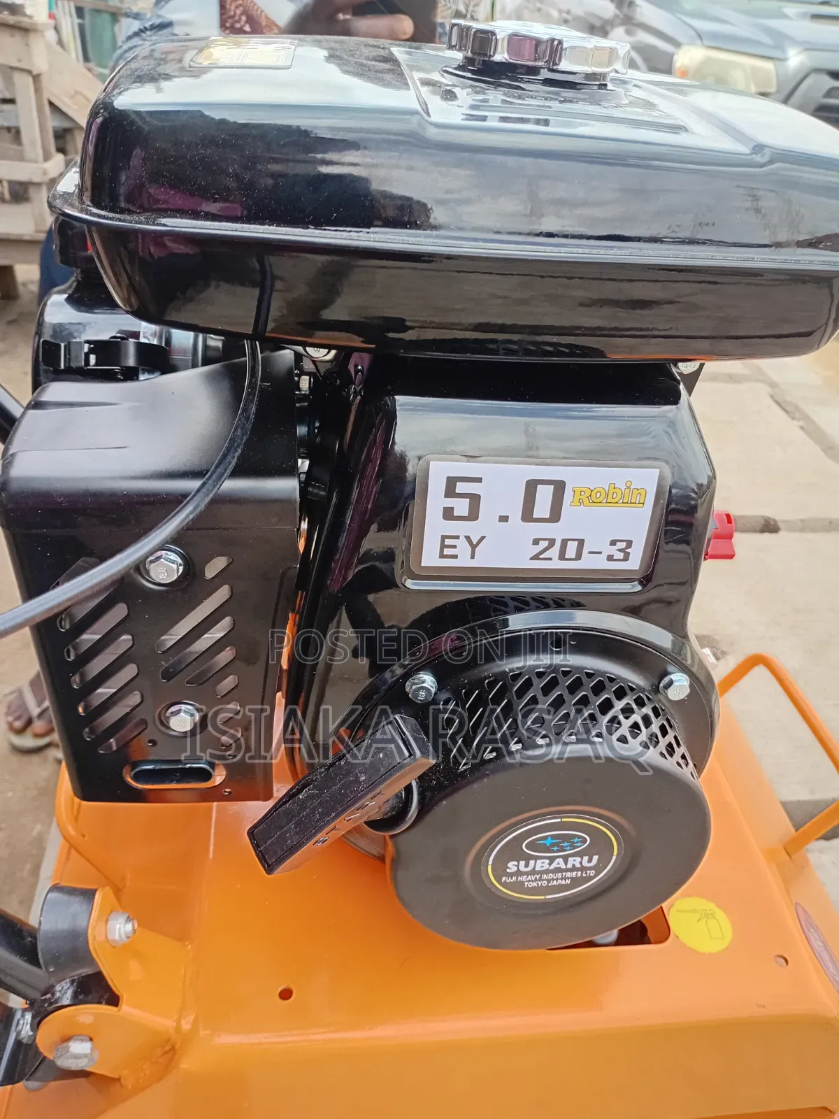 Plate Compactor Robin Ey20d 5.0hp