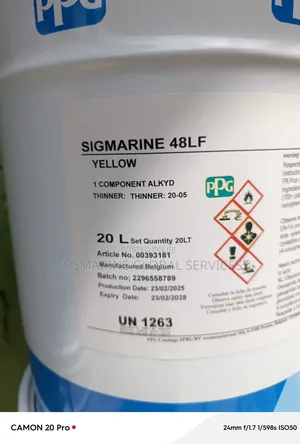 Sigmarine 48 Yellow