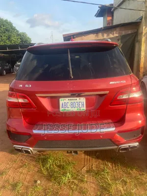 Mercedes-Benz M Class 2013 Red