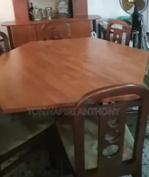 Dining Table Set (Unique Hexagon Shape)