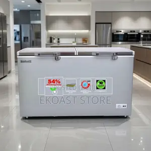 Scanfrost Sfl400inv 400liters Inverter Double Door Chest Freezer