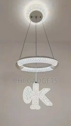 Modern Led Crystal Ring Dropping