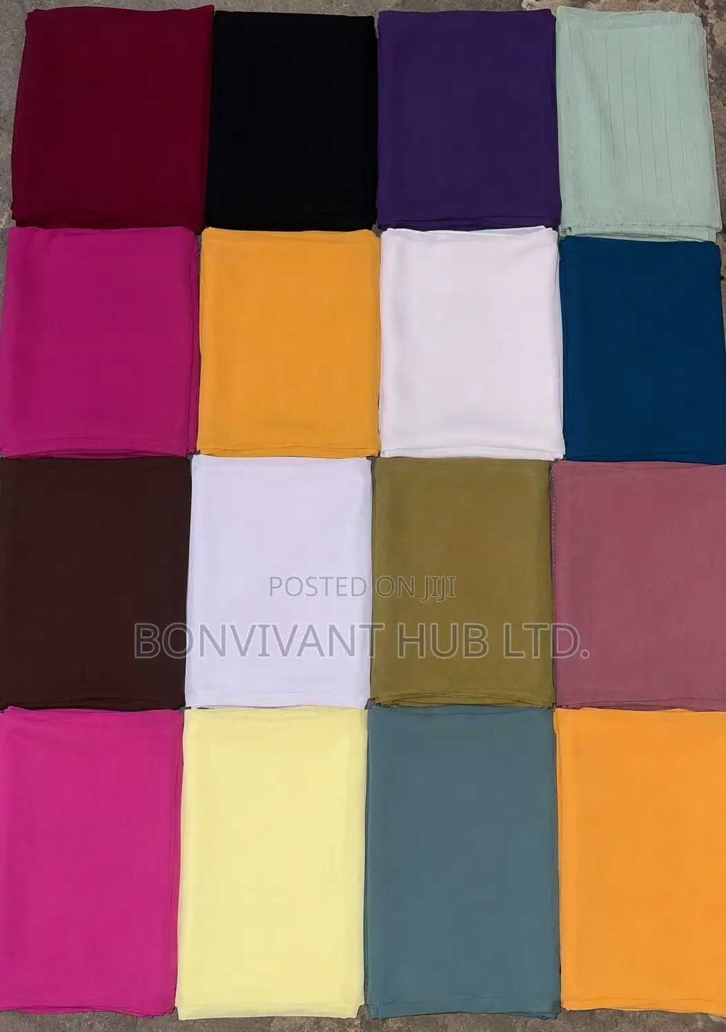 Plain Color Veils