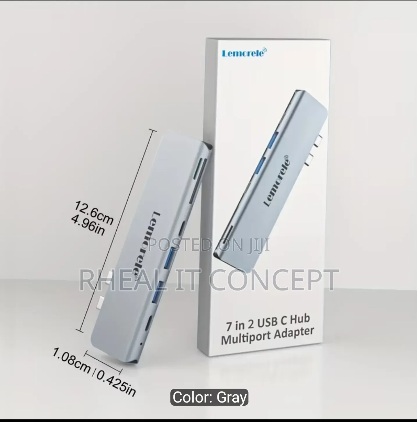 Lemorele 7 in 2 Type-C Dock Station