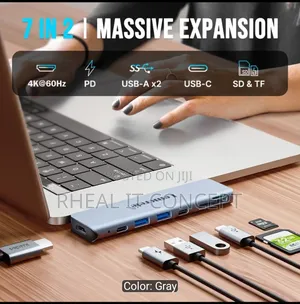 Lemorele 7 in 2 Type-C Dock Station