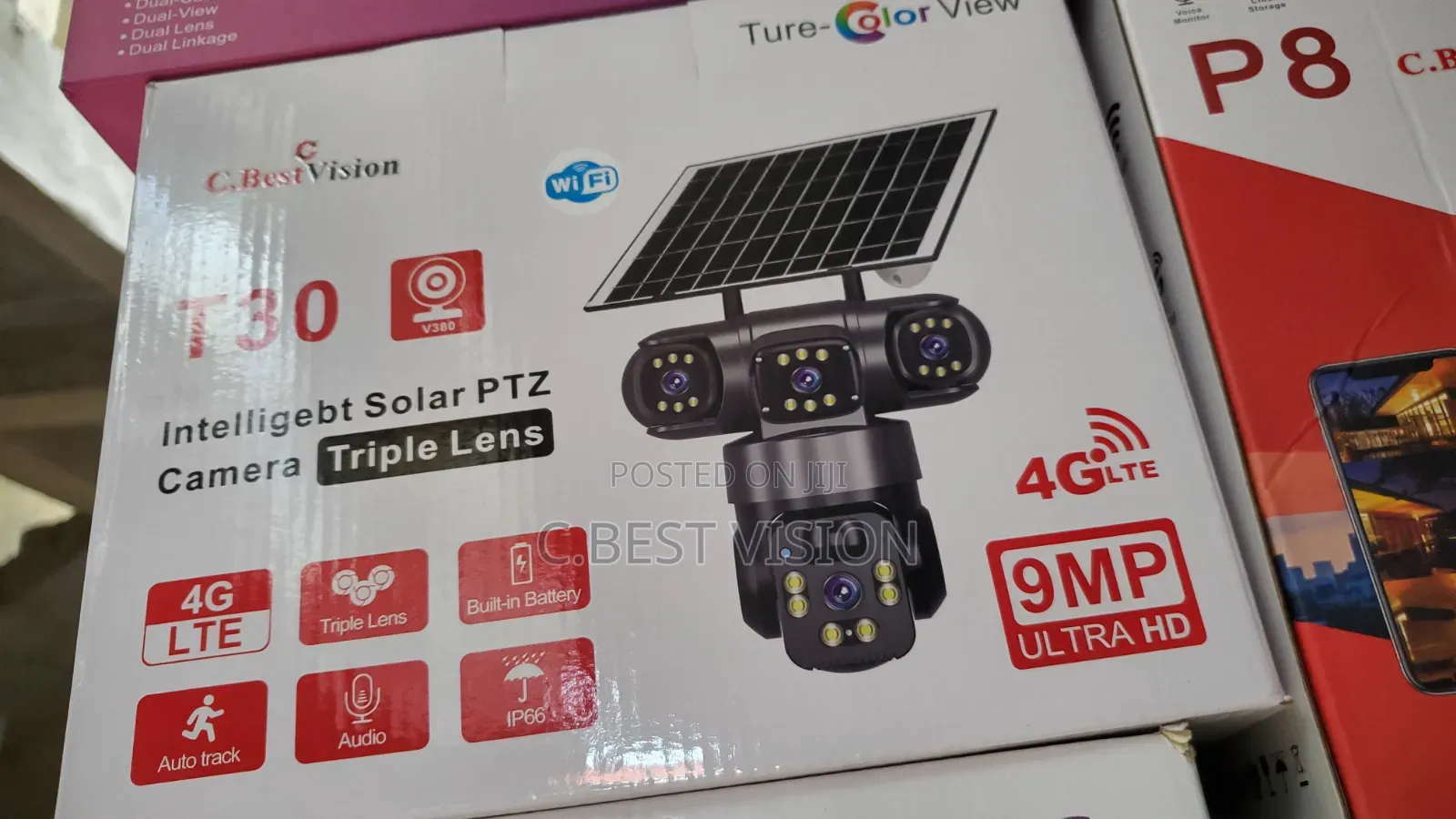 T30 Wifi 3lens Camera.