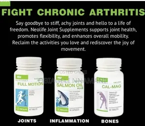 Arthritis Combo (Full Motion+Salmon Oil Plus+Chelated Calmag
