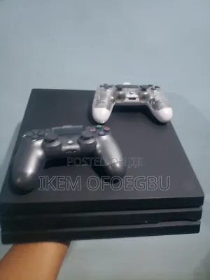 Uk Used Ps4 Pro 1tb With 14 Games and 2 Pads