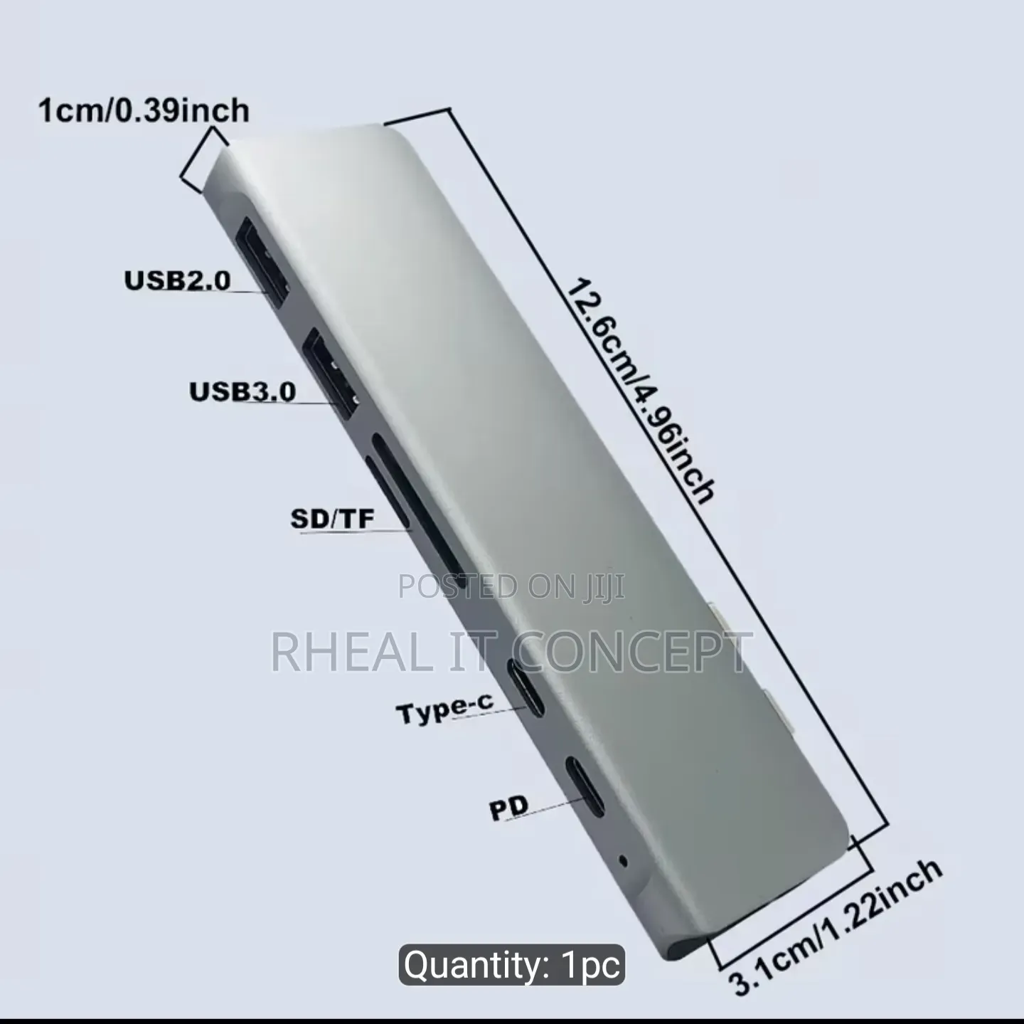 Generic 7 in 2 Type-C Dock Station