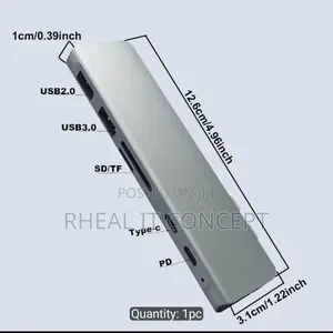 Generic 7 in 2 Type-C Dock Station