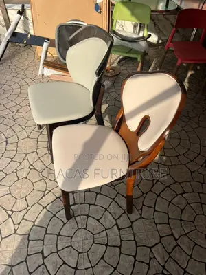 Elegant Wood-Back Dining Chair