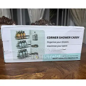 6in1 Bathroom Corner Shower Caddy/Organizer