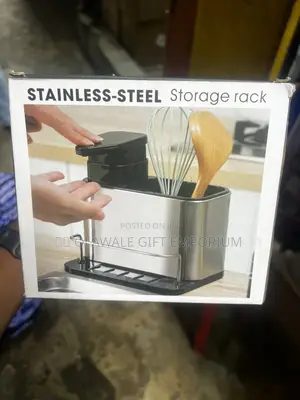 Stainless-Steel Storage Rack