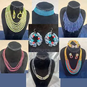 Bead Necklaces, Earrings and Bracelets