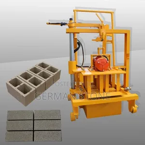 Electric Qmr2-45 Portable Vibration Concrete Block Laying Machine,