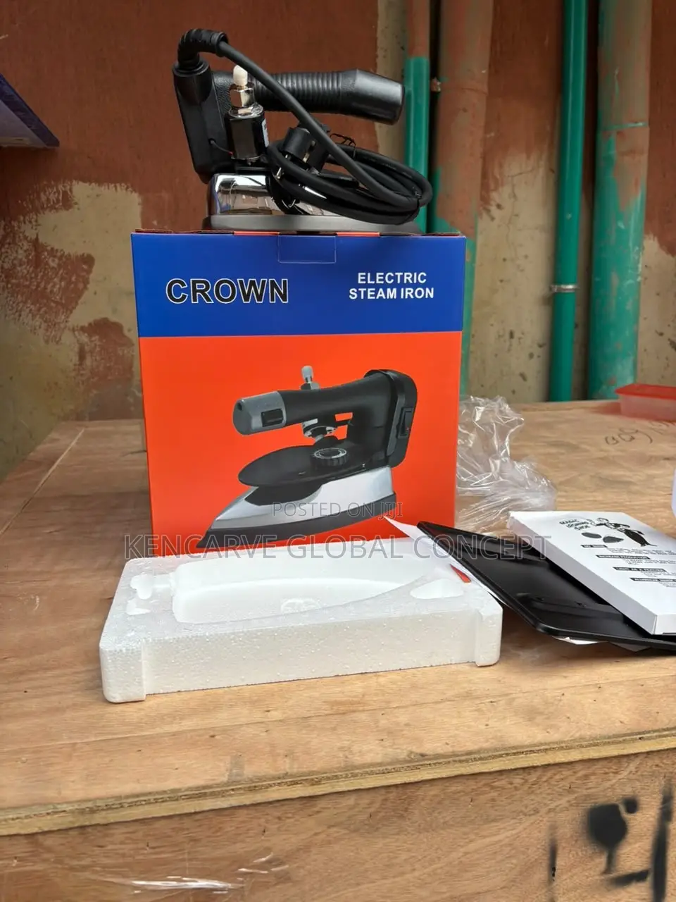 Brand New Crown Gravity Steam Iron Available!