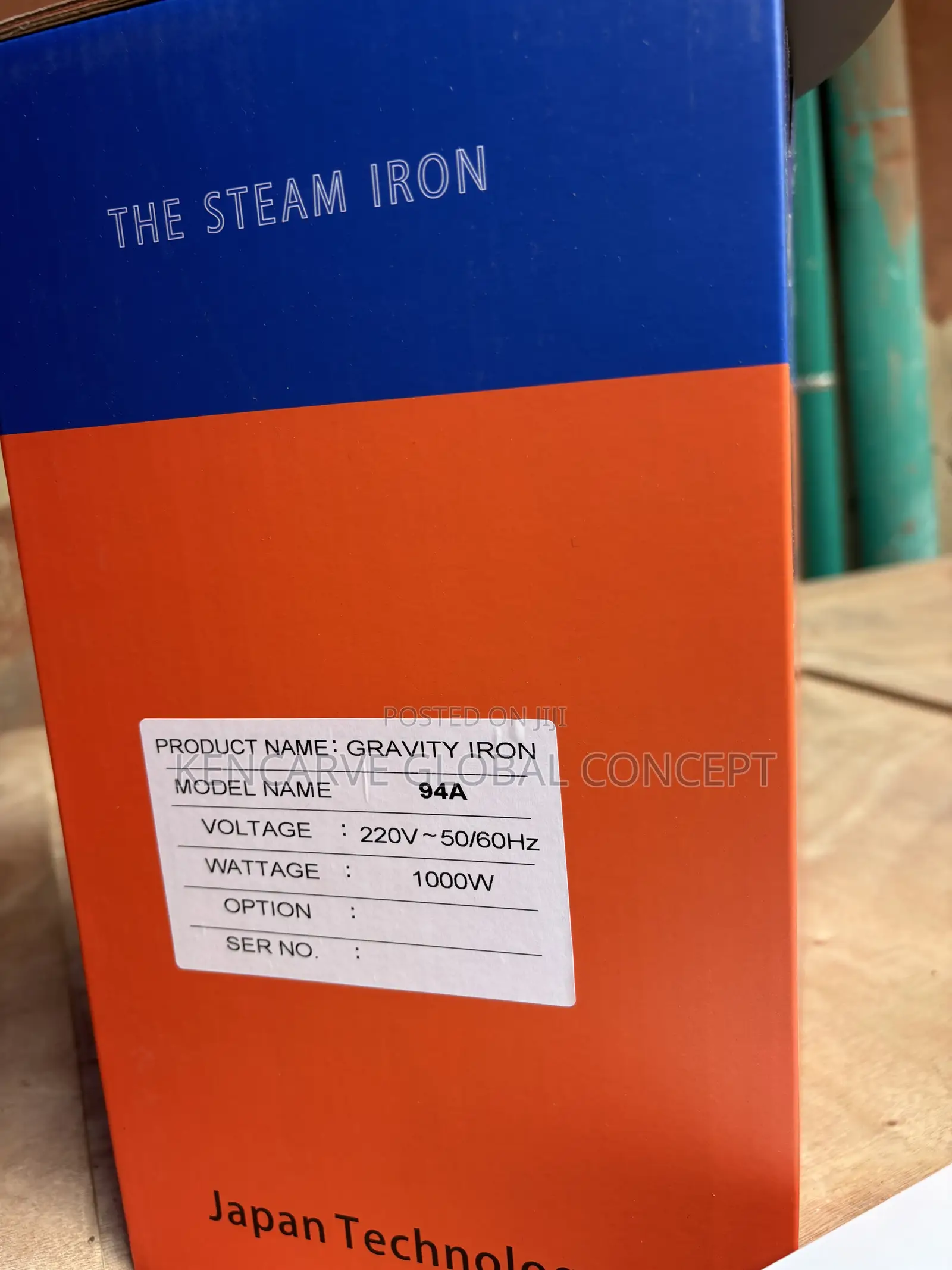Brand New Crown Gravity Steam Iron Available!