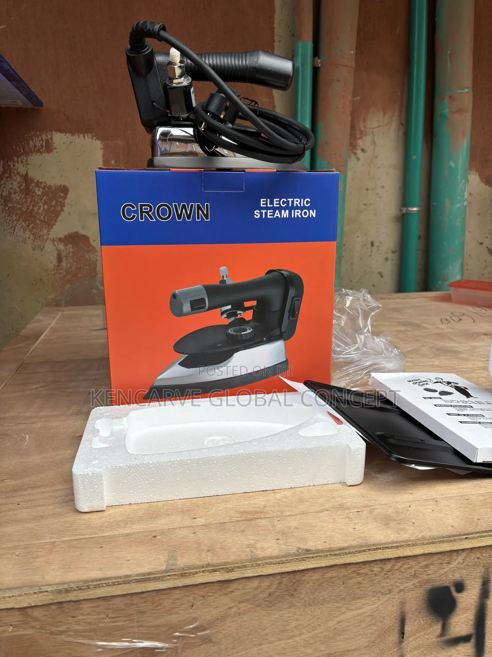 Brand New Crown Gravity Steam Iron Available!