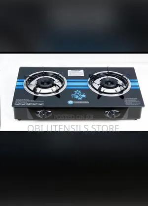 Table Gas Stove and Pots
