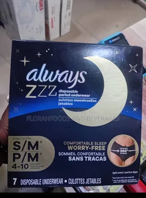 Always ZZZ Disposable Period Underwear (7 in a Pack)