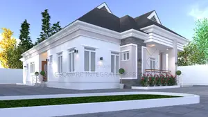 Professional 4-Bedroom Bungalow Plan | Modern Architectural Design