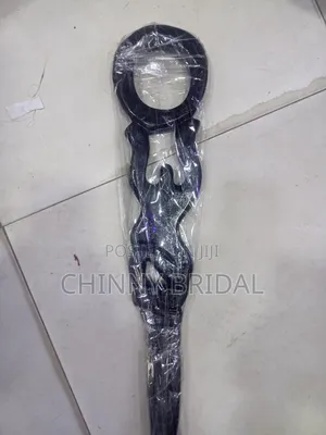 Black Wooden Walking Stick