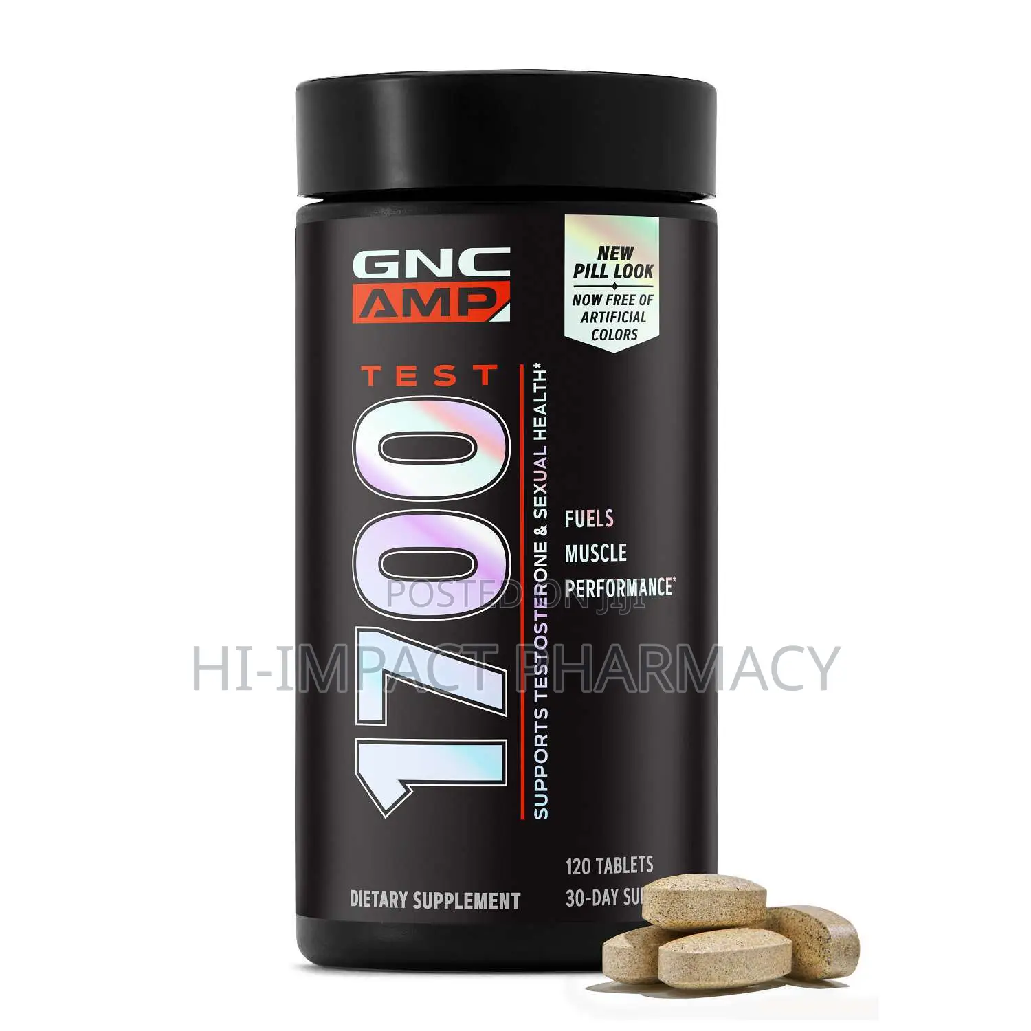 GNC Amp Test 1700 X120 Tablets