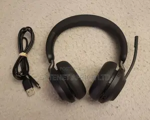 Jabra Evolve2 65 Wireless Headset Bluetooth Noise Cancelling Zoom,Team
