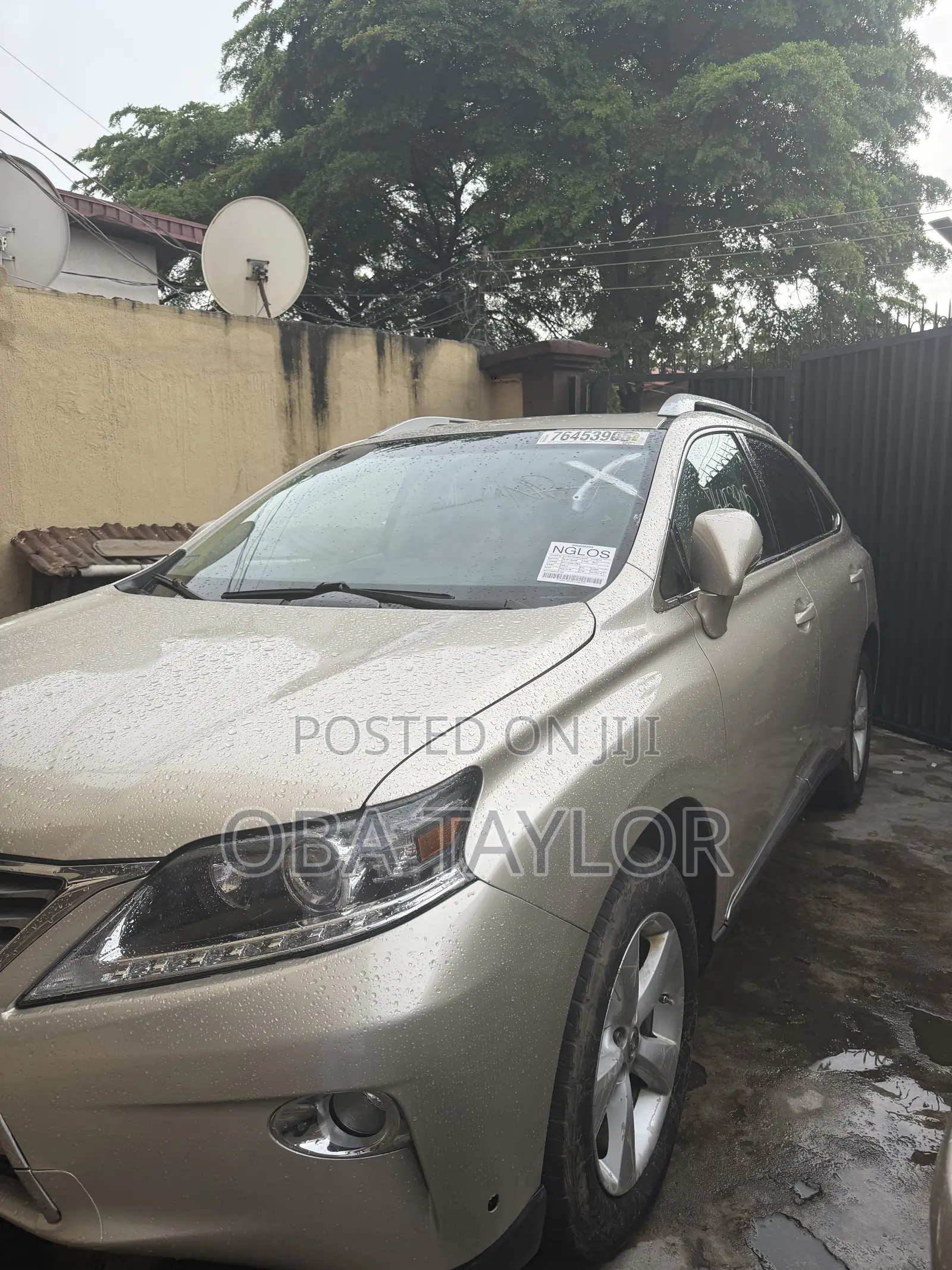 Lexus RX 2014 Gold