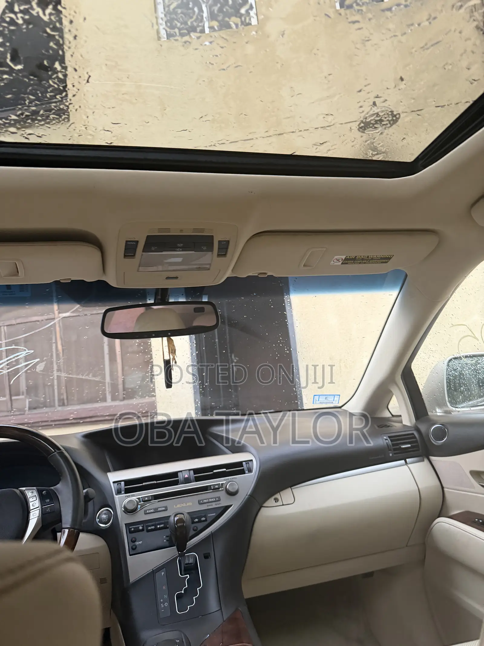 Lexus RX 2014 Gold