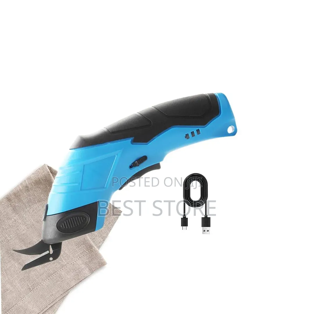 Rechargeable USB Scissors Fabric Leather
