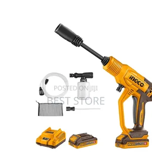 Ingco Car Wash Pressure Washer Sprayer Rechargeable