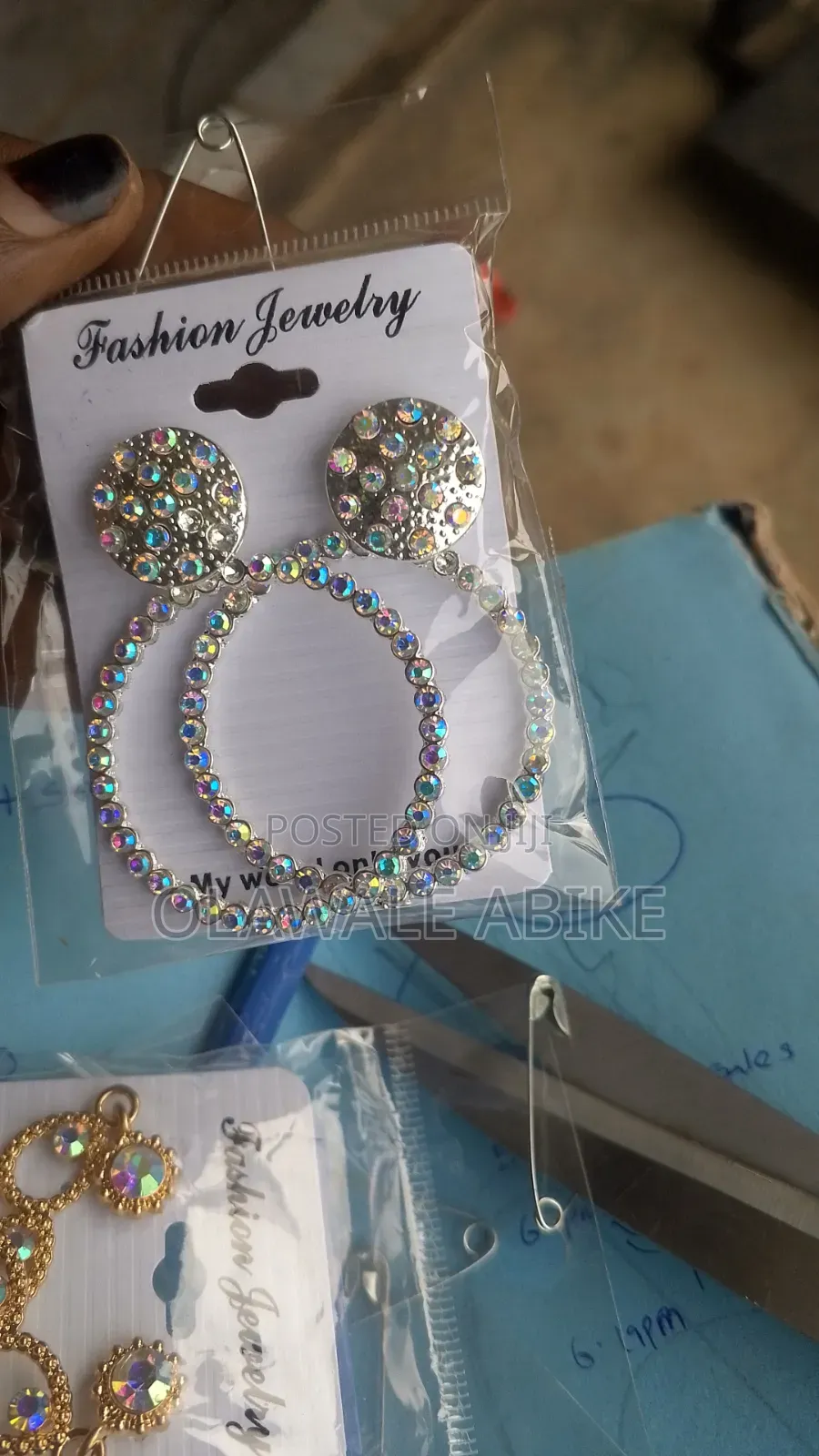 Chain, Earrings and Bracelets