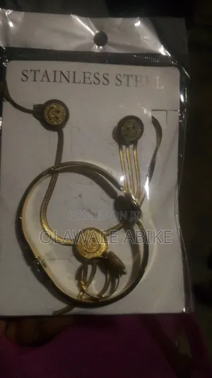 Chain, Earrings and Bracelets
