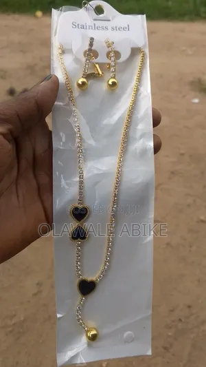 Chain, Earrings and Bracelets